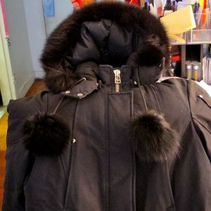 Moose knuckle hooded Stirling coat